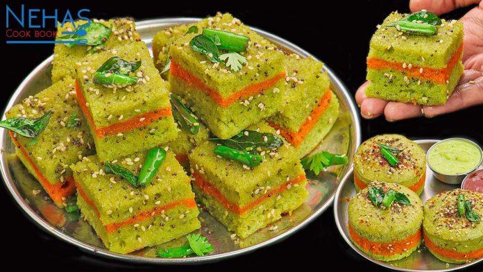 Sandwich dhokla