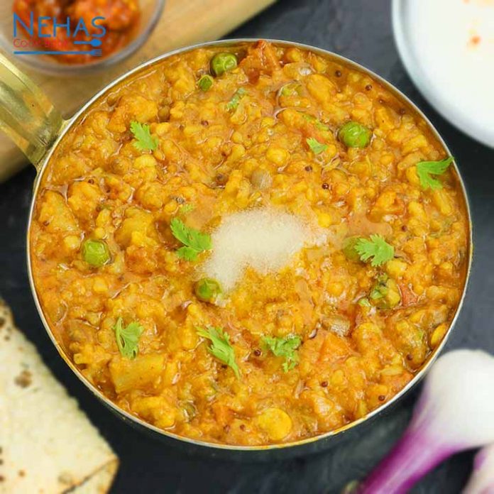 Mix dal and vegetable khichdi masala khichdi how to make mix dal
