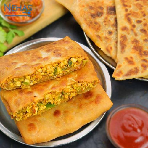Veg mughlai paratha how to make mughlai paratha moglai porota