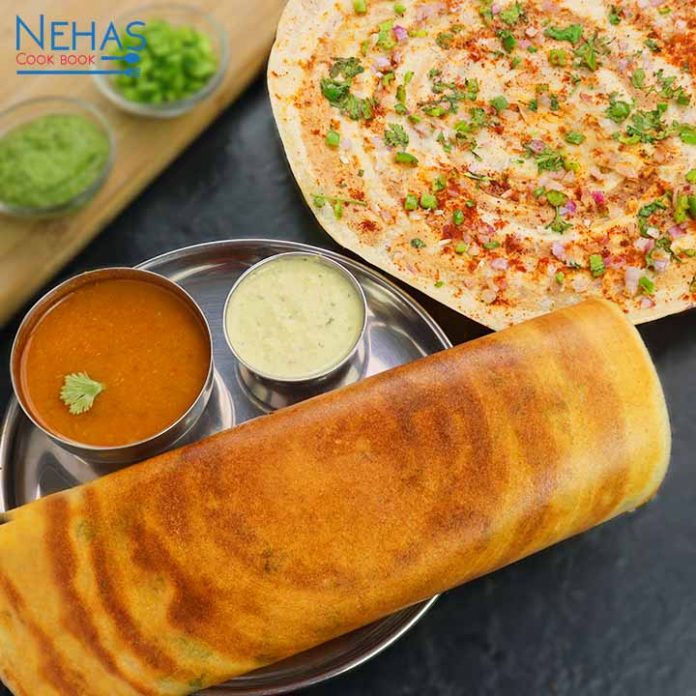 Instant dosa rava dosa recipe suji ka dosa Nehas Cook Book