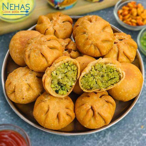 Lila vatana ni kachori How to make green peas kachori Gujarati