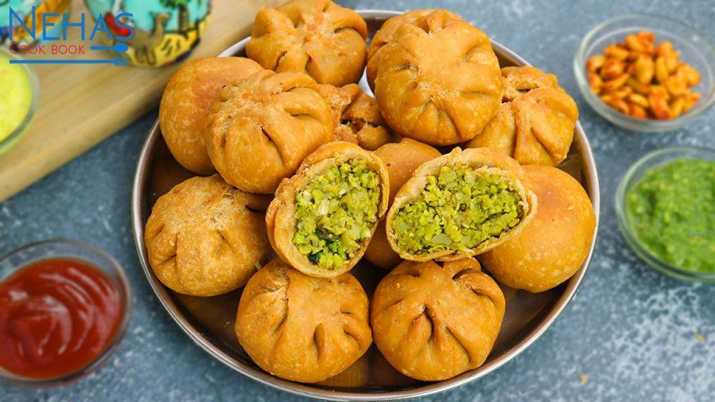 Lila vatana ni kachori How to make green peas kachori Gujarati