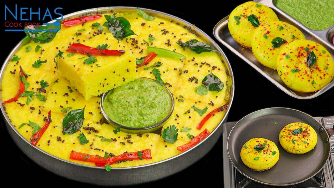 Moongdal dhokla recipe instant moongdal dhokla tawa dhokla recipe