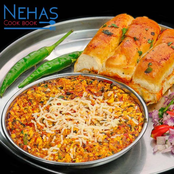Surti paneer ghotala recipe paneer cheese ghotala street style paneer ghotala Nehas Cook Book