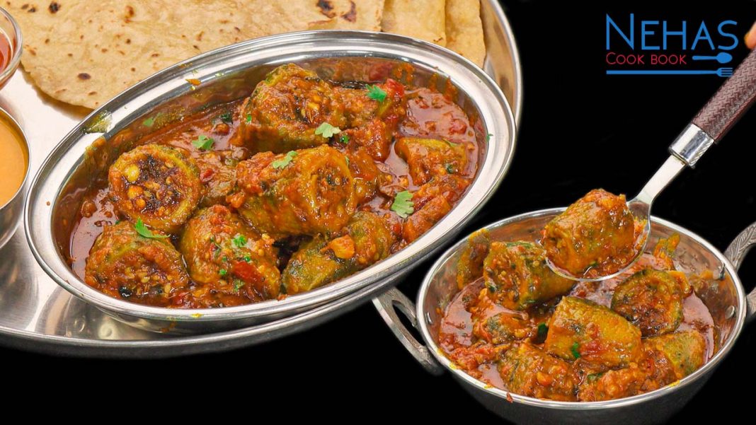 Bharela karela nu shak stuffed karela recipe bharwa karela recipe