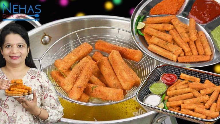 Rava finger chips recipe | suji aloo snacks | suji ka nasta
