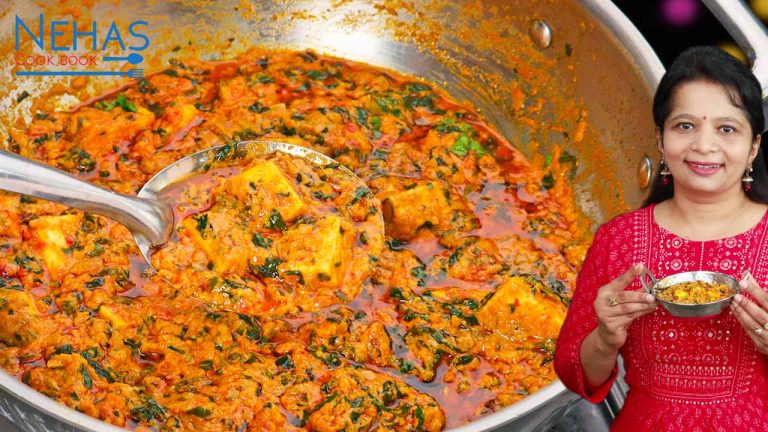 Methi paneer masala recipe | methi masala | methi paneer sabji