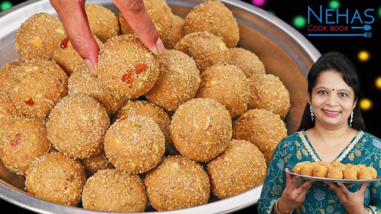 Churma na ladoo recipe | Gujarati churma na laddu | churma ladoo