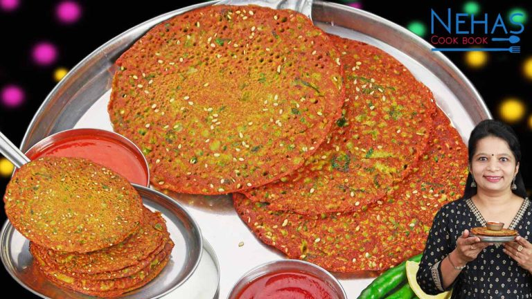 Bajri na pudla recipe | bajra pudla | bajra chilla | Gujarati bajra pudla