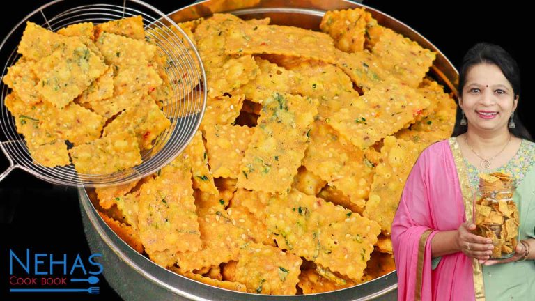 Methi crackers recipe | methi namakpara | methi chips