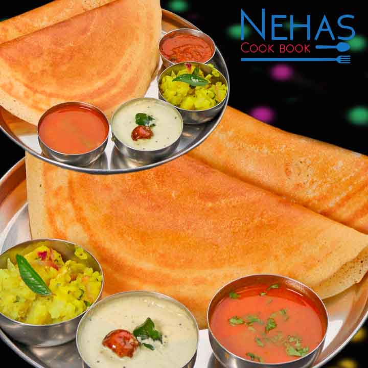 Rava masala dosa recipe | sooji masala dosa | instant rava dosa ...