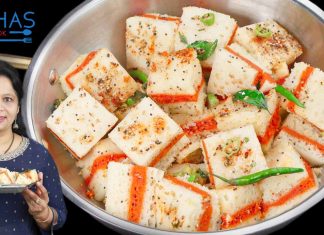 Instant sandwich dhokla recipe | lasaniya sandwich dhokla | instant dhokla